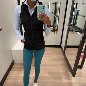 Lululemon Define Jacket in Blue Linen- SIZE 2
